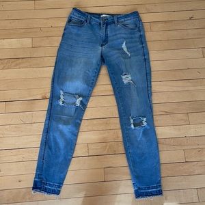 KanCan Mid Rise Skinny Jeans